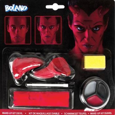 Set de Maquillage Diable Luxe Spécial Halloween Set de Maquillage Diable Luxe Spécial Halloween