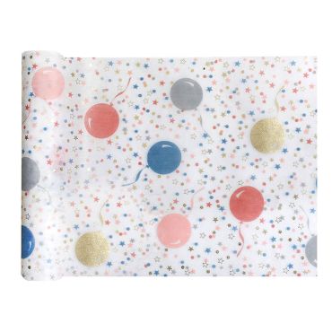 chemin-table-anniversaire-enfant-ballon-confetti|jourdefete.com chemin-table-anniversaire-enfant-ballon-confetti|jourdefete.com