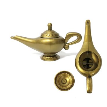 Lampe de Génie dorée 17 cm accessoire de déguisement | jourdefete.com Lampe de Génie dorée 17 cm accessoire de déguisement | jourdefete.com