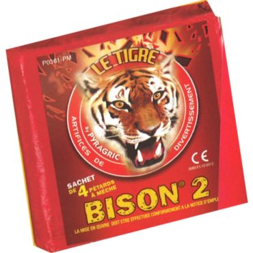 4 Pétards le Tigre Bison – n°2 | Jourdefete.com 4 Pétards le Tigre Bison – n°2 | Jourdefete.com