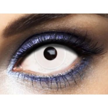 Lentilles Fantaisies - Blanc - "White Out" - 1 Jour (Sans correction) | jourdefete.com Lentilles Fantaisies - Blanc - "White Out" - 1 Jour (Sans correction) | jourdefete.com