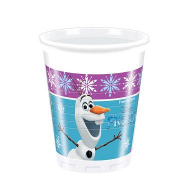 8 Gobelets en plastique Reine des Neiges® 8 Gobelets en plastique Reine des Neiges®