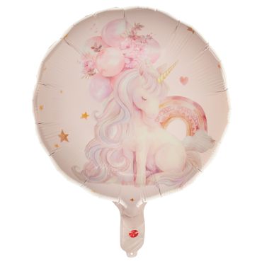 Ballon aluminium licorne magique rose anniversaire fille | jourdefete.com Ballon aluminium licorne magique rose anniversaire fille | jourdefete.com