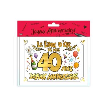 livre-or-40ans-anniversaire | jourdefete.com livre-or-40ans-anniversaire | jourdefete.com