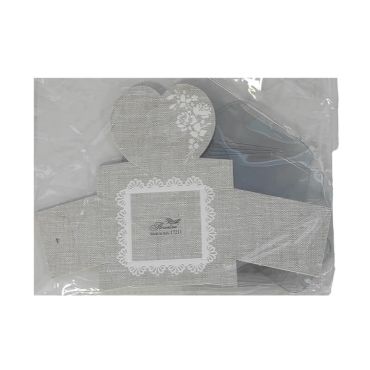 Lot de 10 contenants - Cœur - 18 x 13 cm | jourdefete.com Lot de 10 contenants - Cœur - 18 x 13 cm | jourdefete.com
