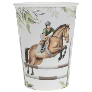 Lot de 10 gobelets - 27 cl - Hippique | jourdefete.com Lot de 10 gobelets - 27 cl - Hippique | jourdefete.com