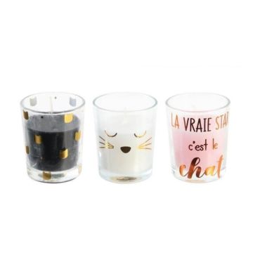 bougie-chat-star-decoration | jourdefete.com