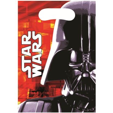 Sachet de 6 Sacs Cadeaux - Star Wars Sachet de 6 Sacs Cadeaux - Star Wars