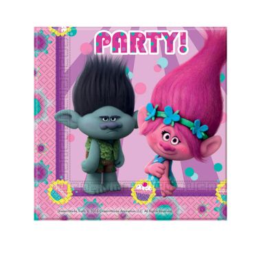 20 Serviettes Trolls 20 Serviettes Trolls
