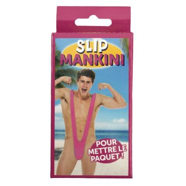 Slip Mankini Rose | jourdefete.com Slip Mankini Rose | jourdefete.com