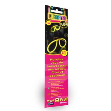 Lunettes fluo lumineuses Lunettes fluo lumineuses