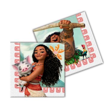 20 Serviettes Vaiana 20 Serviettes Vaiana