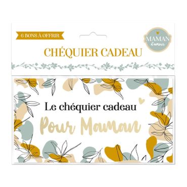 Le chéquier cadeau pour Maman d'amour Le chéquier cadeau pour Maman d'amour