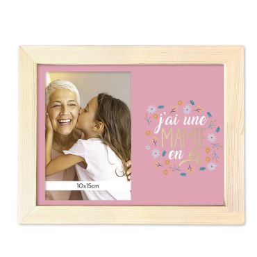 Cadre photo mamie en or Cadre photo mamie en or