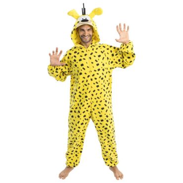 Déguisement Marsupilami homme en combinaison jaune à capuche amusante | jourdefete.com Déguisement Marsupilami homme en combinaison jaune à capuche amusante | jourdefete.com