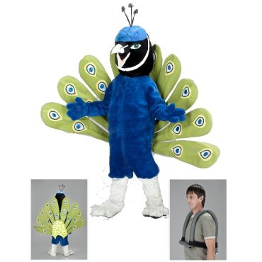mascotte paon mascotte paon