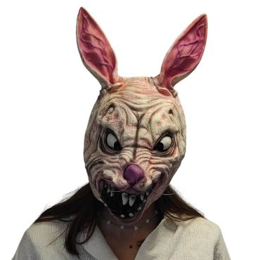 Un terrifiant masque de lapin enragé pour Halloween | jourdefete.com Un terrifiant masque de lapin enragé pour Halloween | jourdefete.com