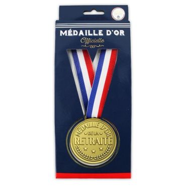 Une jolie médaille d'or à offrir lors du départ à la retraite d'un proche | jourdefete.com Une jolie médaille d'or à offrir lors du départ à la retraite d'un proche | jourdefete.com
