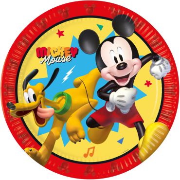 Assiettes en carton Mickey et Pluto pour anniversaire enfant | jourdefete.com Assiettes en carton Mickey et Pluto pour anniversaire enfant | jourdefete.com