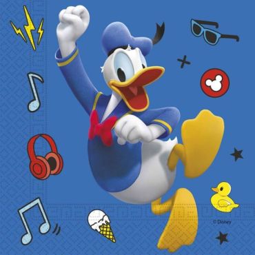 serviettes-jetables-anniversaire-mickey-donald | jourdefete.com serviettes-jetables-anniversaire-mickey-donald | jourdefete.com