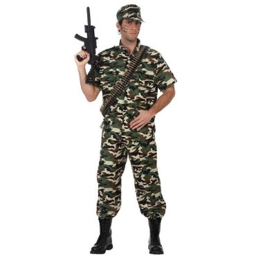 Déguisement Soldat de Guerre Homme - Taille au Choix Déguisement Soldat de Guerre Homme - Taille au Choix