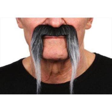 Moustache "Pirate" - Gris
