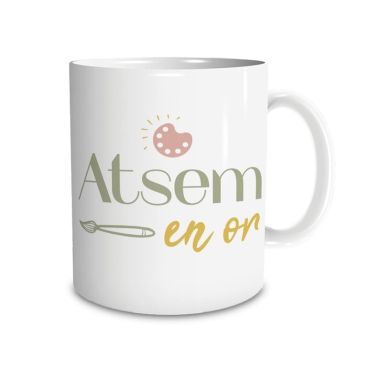 Mug - Atsem en or | jourdefete.com Mug - Atsem en or | jourdefete.com