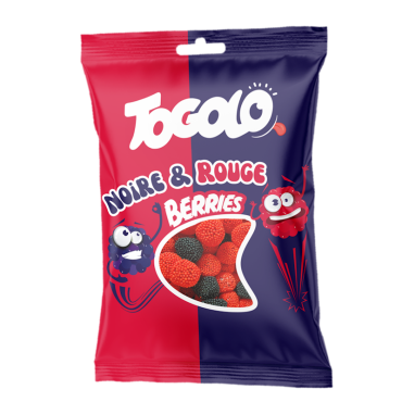 Bonbons mûres rouges et noires Togolo 125g | jourdefete.com Bonbons mûres rouges et noires Togolo 125g | jourdefete.com