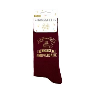 Une paire de chaussettes à offrir lors de l'anniversaire d'un proche | jourdefete.com