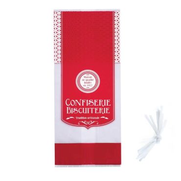 10 sachets confiseries couleur rouge avec liens 10 sachets confiseries couleur rouge avec liens