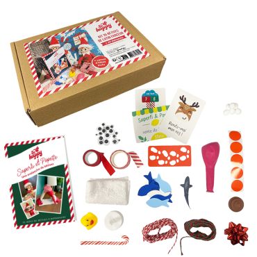 Kit 35 Bêtises du Lutin Farceur avec accessoires et idées de jeux de Noël | jourdefete.com Kit 35 Bêtises du Lutin Farceur avec accessoires et idées de jeux de Noël | jourdefete.com