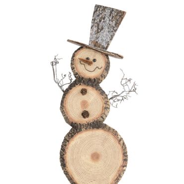 Bonhomme de Noël Tronc de 43 cm | jourdefete.com Bonhomme de Noël Tronc de 43 cm | jourdefete.com