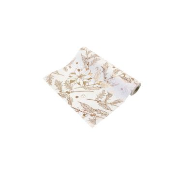 chemin de table houx rose gold métallisé | jourdefete.com chemin de table houx rose gold métallisé | jourdefete.com