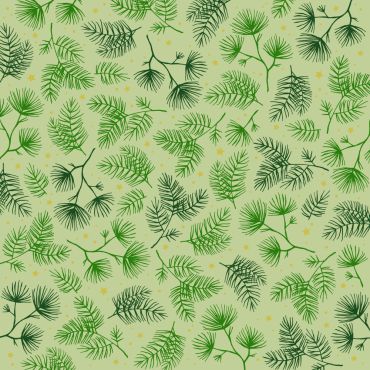 Serviettes de Noël avec branches de sapin et étoiles dorées | jourdefete.com Serviettes de Noël avec branches de sapin et étoiles dorées | jourdefete.com