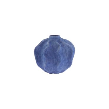 Vase boule en céramique bleu indigo pour décoration de mariage ou baptême | jourdefete.com Vase boule en céramique bleu indigo pour décoration de mariage ou baptême | jourdefete.com