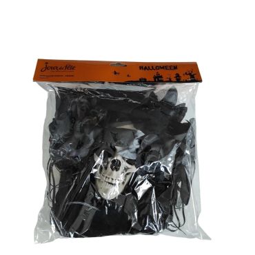 Optez pour ce rideau de porte qui complètera à merveille votre décoration ténébreuse d'Halloween et votre décoration de salle pour toutes vos fêtes effrayantes ! | jourdefete.com Optez pour ce rideau de porte qui complètera à merveille votre décoration ténébreuse d'Halloween et votre décoration de salle pour toutes vos fêtes effrayantes ! | jourdefete.com