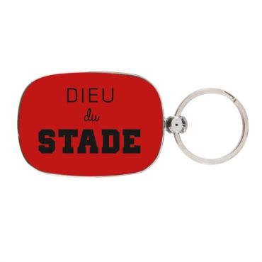 Porte-Clé Rouge "Dieu du Stade" - Derrière La Porte Porte-Clé Rouge "Dieu du Stade" - Derrière La Porte