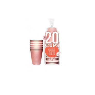 20 gobelets beer pong 53 cl rose gold | jourdefete.com 20 gobelets beer pong 53 cl rose gold | jourdefete.com