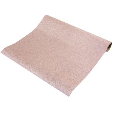 Chemin de Table - Effet Métal Pailleté - Rose Gold | jourdefete.com