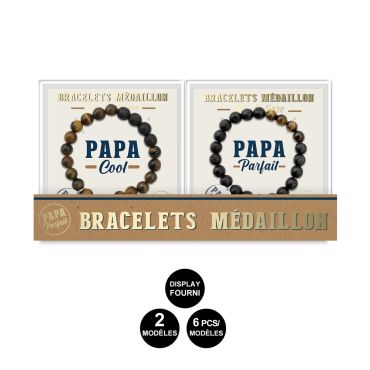 Bracelets Papa Cool et Papa Parfait – cadeaux homme fête des pères | jourdefete.com Bracelets Papa Cool et Papa Parfait – cadeaux homme fête des pères | jourdefete.com