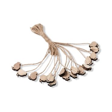 16 pioupious en bois avec ficelle | jourdefete.com 16 pioupious en bois avec ficelle | jourdefete.com