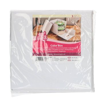 Une belle boîte à gâteau blanche pour toutes vos fêtes | jourdefete.com Une belle boîte à gâteau blanche pour toutes vos fêtes | jourdefete.com
