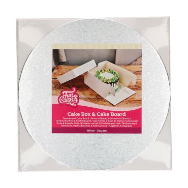 Boîte à gâteau et semelle à gâteau rond argenté – 25 cm | jourdefete.com Boîte à gâteau et semelle à gâteau rond argenté – 25 cm | jourdefete.com