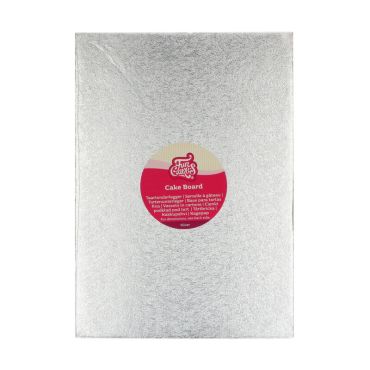 Semelle à gâteau rectangulaire argentée 35x25 cm pour sublimer vos gâteaux | jourdefete.com Semelle à gâteau rectangulaire argentée 35x25 cm pour sublimer vos gâteaux | jourdefete.com