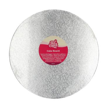 Une semelle à gâteau argentée d'un diamètre de 30,5 cm | jourdefete.com Une semelle à gâteau argentée d'un diamètre de 30,5 cm | jourdefete.com