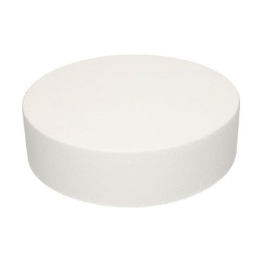 Cake Dummy rond en polystyrène 25 x 7 cm pour décoration et cake design | jourdefete.com Cake Dummy rond en polystyrène 25 x 7 cm pour décoration et cake design | jourdefete.com