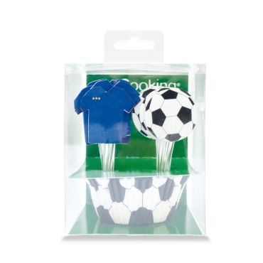 Kit football pour cupcakes : caissettes et toppers | jourdefete.com Kit football pour cupcakes : caissettes et toppers | jourdefete.com