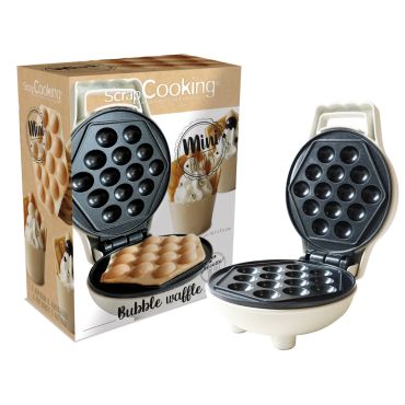 Appareil Mini Factory Bubble Waffle ScrapCooking pour gaufres bulles gourmandes | jourdefete.com Appareil Mini Factory Bubble Waffle ScrapCooking pour gaufres bulles gourmandes | jourdefete.com