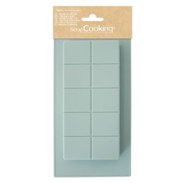 Moule en silicone pour tablette de chocolat ScrapCooking 100% silicone | jourdefete.com