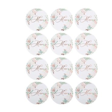 Stickers "Merci" rose gold pour un mariage thème végétal | jourdefete.com Stickers "Merci" rose gold pour un mariage thème végétal | jourdefete.com